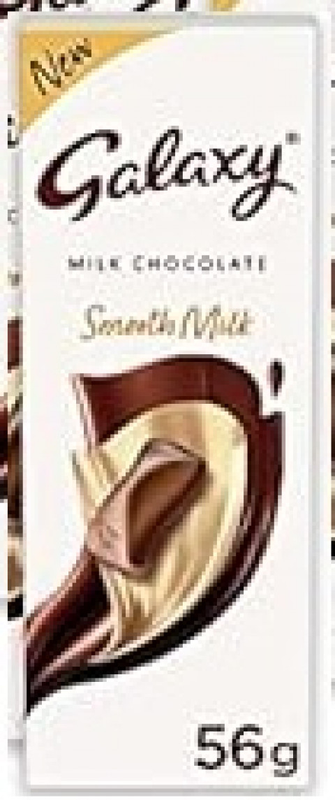 Galaxy Smooth Milk Chocolate Pouch, 96g