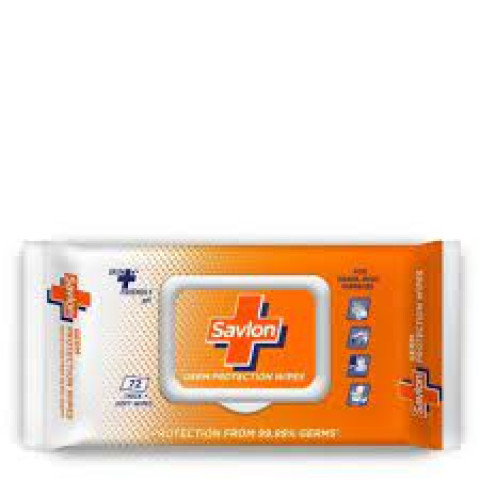 Savlon Germ Protection Wipes - 72s Pack