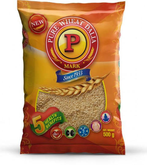 P MARK Pure Wheat Dalia (Oats), 500 g