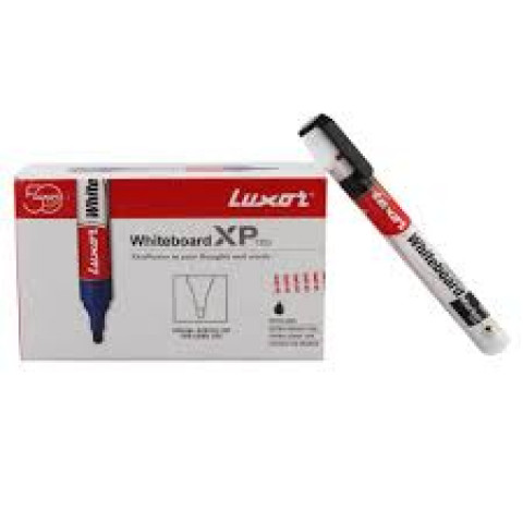 LUXOR-Whiteboard Refillable Marker Black Pen 