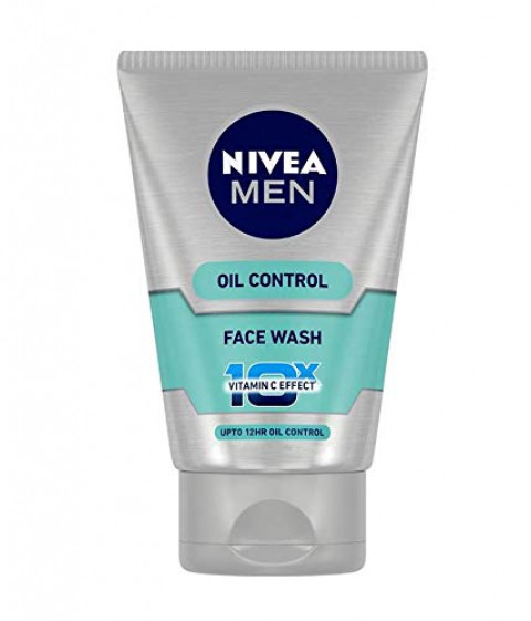 Nivea Men Oil Control 10x Whitening Face Wash, 100g