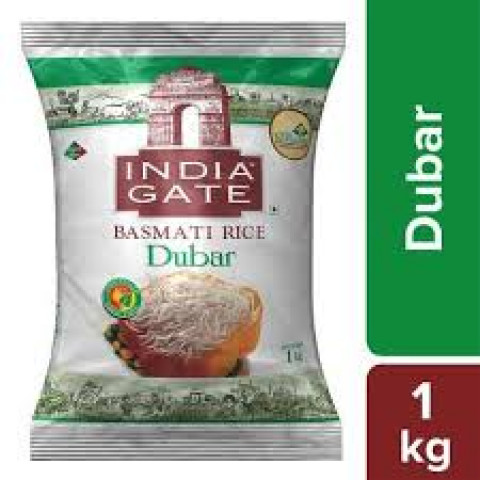 India Gate Basmati Rice Dubar, 1kg